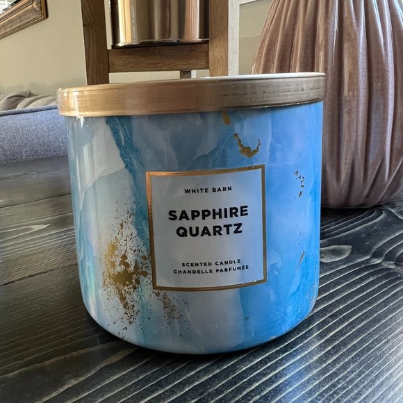 Sapphire Quartz 3 Wick Candle - Picture 1 of 3